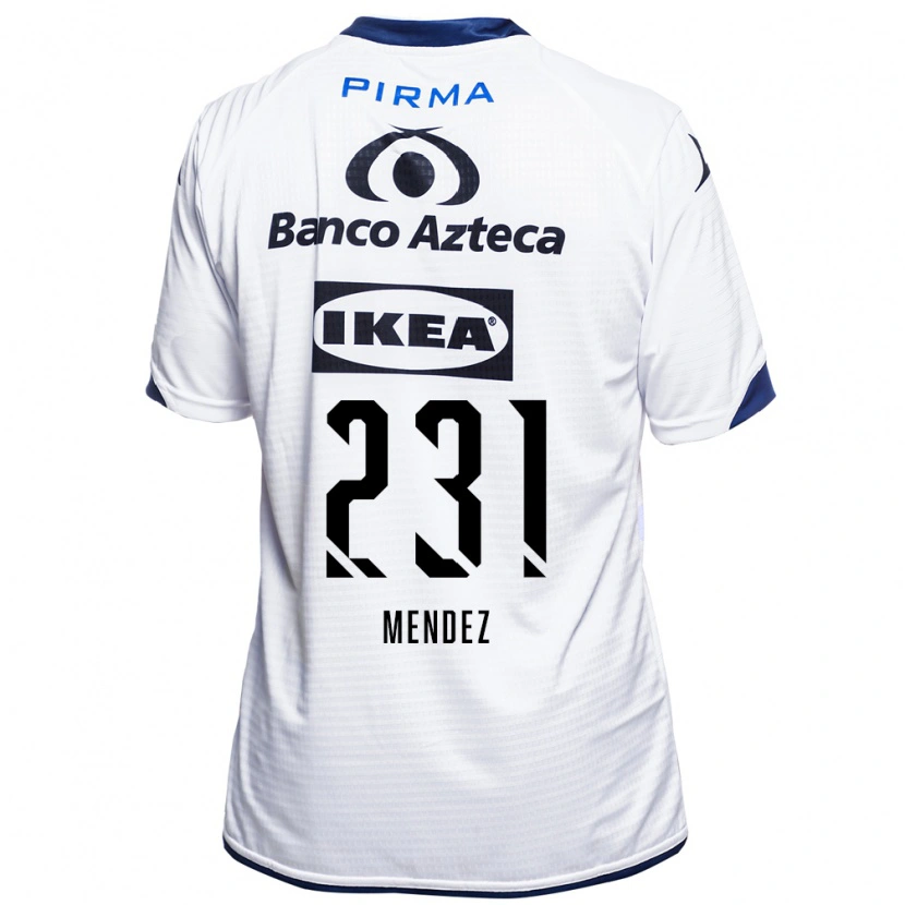 Danxenレディースアレハンドロ・メンデス#231白黒青ホームシャツ2026/27ジャージーユニフォーム