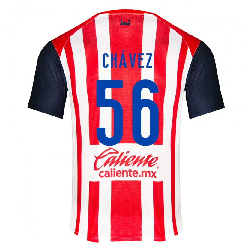 DanxenレディースÁngel Chávez#56赤黒白ホームシャツ2026/27ジャージーユニフォーム