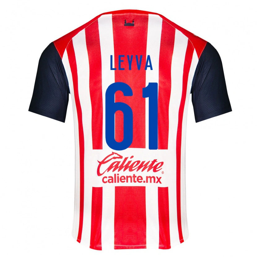 DanxenレディースAxel Leyva#61赤黒白ホームシャツ2026/27ジャージーユニフォーム