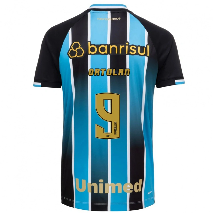 Danxenレディースダニ・オルトラン#9青茶黒ホームシャツ2026/27ジャージーユニフォーム