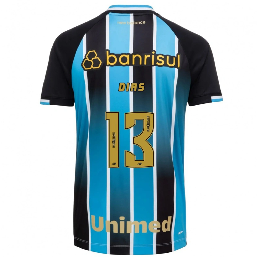 DanxenレディースViviane Aparecida Dias#13青茶黒ホームシャツ2026/27ジャージーユニフォーム