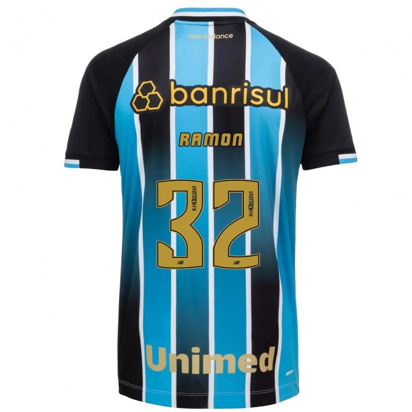 Danxenレディースヴィクトル・ラモン#32青茶黒ホームシャツ2026/27ジャージーユニフォーム