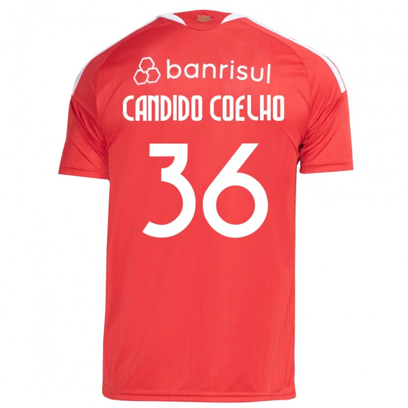DanxenレディースRichard Candido Coelho#36白赤ホームシャツ2026/27ジャージーユニフォーム