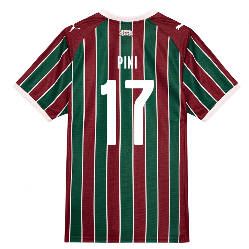 DanxenレディースCamila Pini#17緑バーガンディ白ホームシャツ2026/27ジャージーユニフォーム