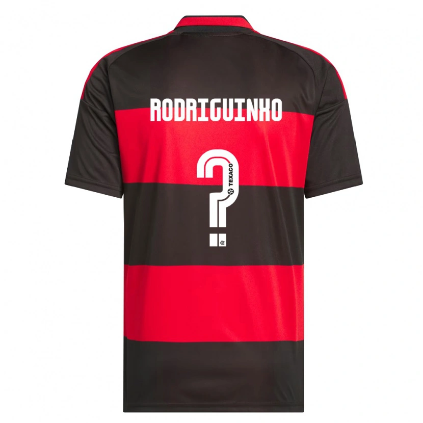 DanxenレディースRodriguinho#0赤黒白ホームシャツ2026/27ジャージーユニフォーム