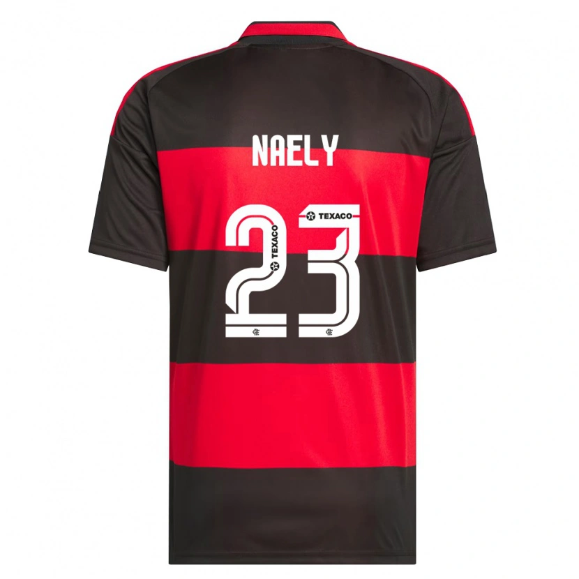 DanxenレディースNaely#23赤黒白ホームシャツ2026/27ジャージーユニフォーム