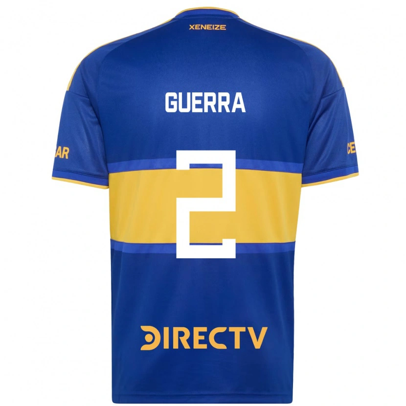 DanxenレディースMaylen Guerra#2ロイヤルブルー黄ホームシャツ2026/27ジャージーユニフォーム