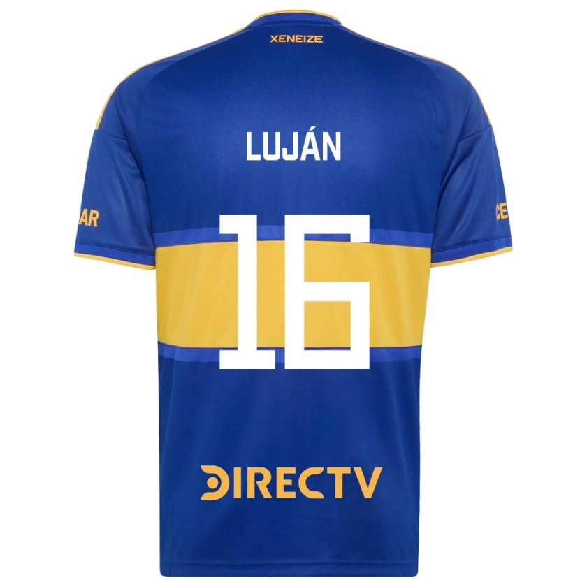 DanxenレディースRamiro Luján#16ロイヤルブルー黄ホームシャツ2026/27ジャージーユニフォーム