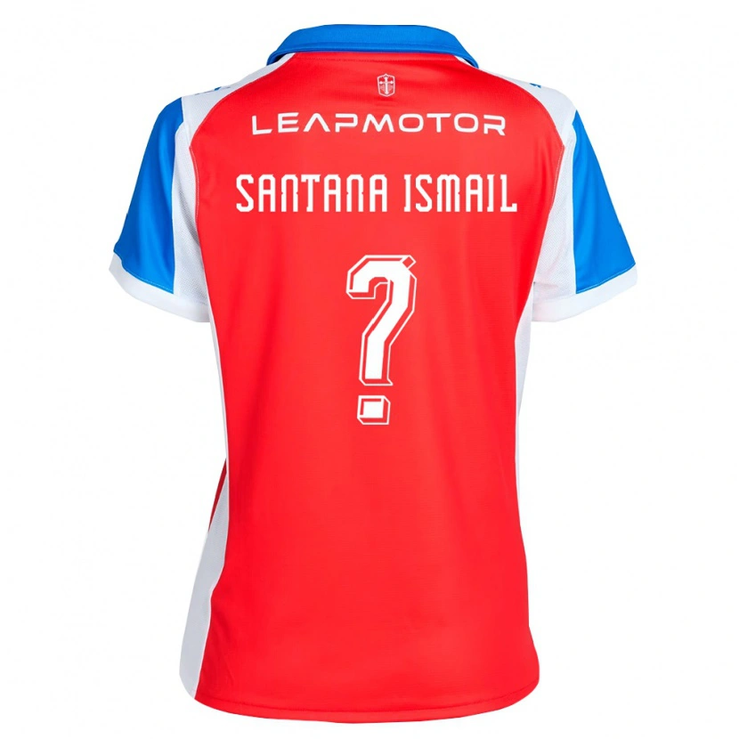 DanxenレディースBenjamin Santana Ismail#0赤青アウェイシャツ2026/27ジャージーユニフォーム
