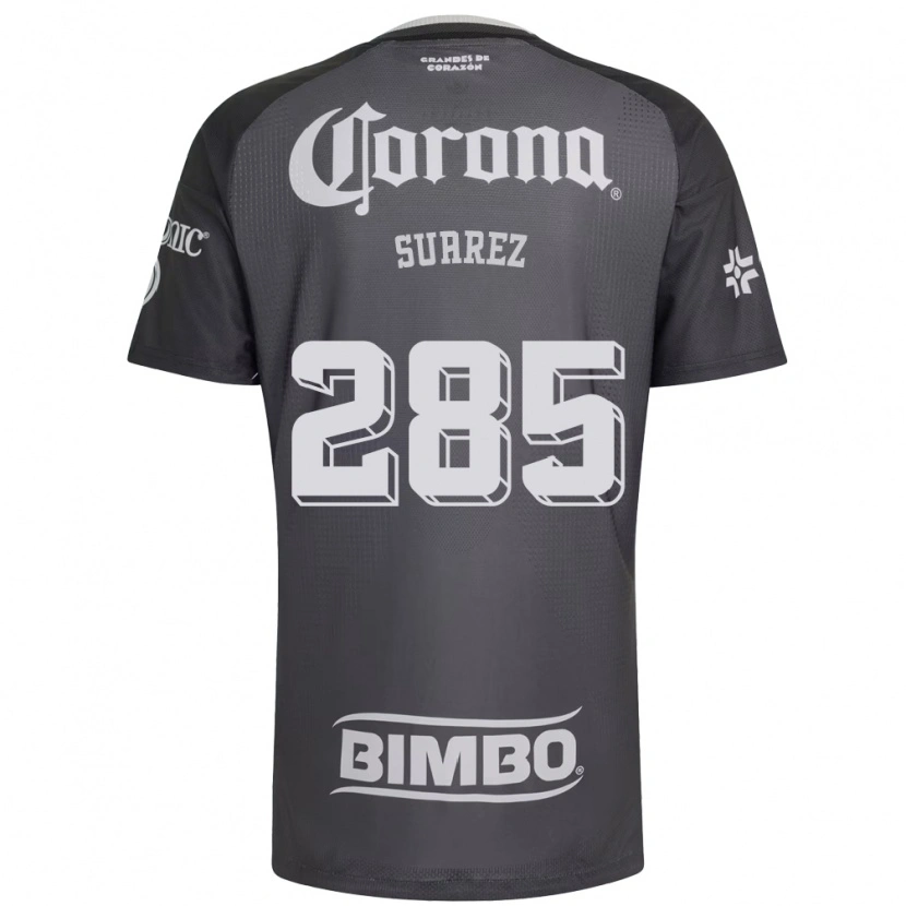DanxenレディースIrwin Suárez#285灰色白黒アウェイシャツ2026/27ジャージーユニフォーム