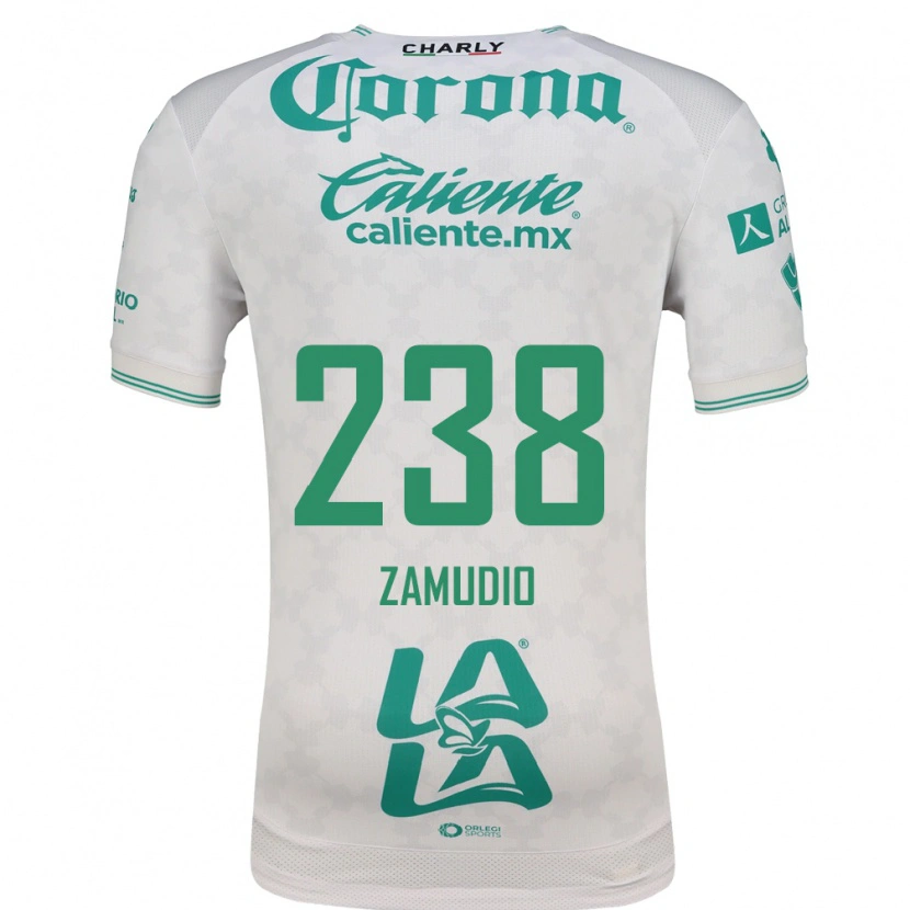 DanxenレディースJosé Zamudio#238薄緑白アウェイシャツ2026/27ジャージーユニフォーム