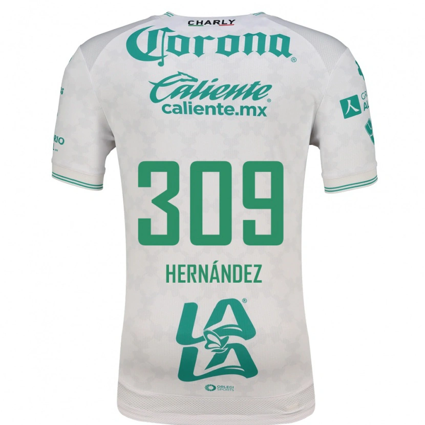 DanxenレディースJulio Hernández#309薄緑白アウェイシャツ2026/27ジャージーユニフォーム