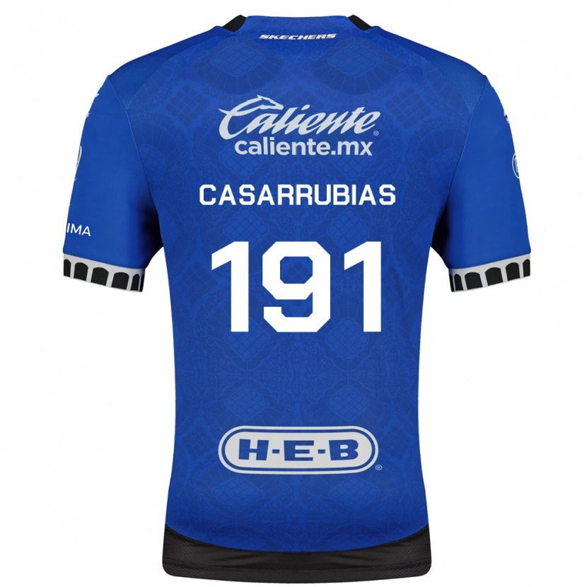 DanxenレディースAaron Casarrubias#191ロイヤルブルー白黒アウェイシャツ2026/27ジャージーユニフォーム