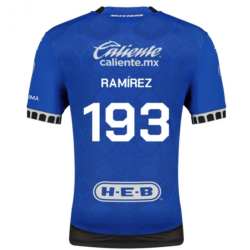 DanxenレディースÁngel Ramírez#193ロイヤルブルー白黒アウェイシャツ2026/27ジャージーユニフォーム