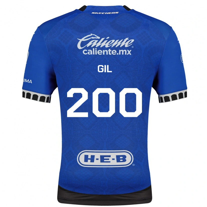 DanxenレディースGerardo Gil#200ロイヤルブルー白黒アウェイシャツ2026/27ジャージーユニフォーム