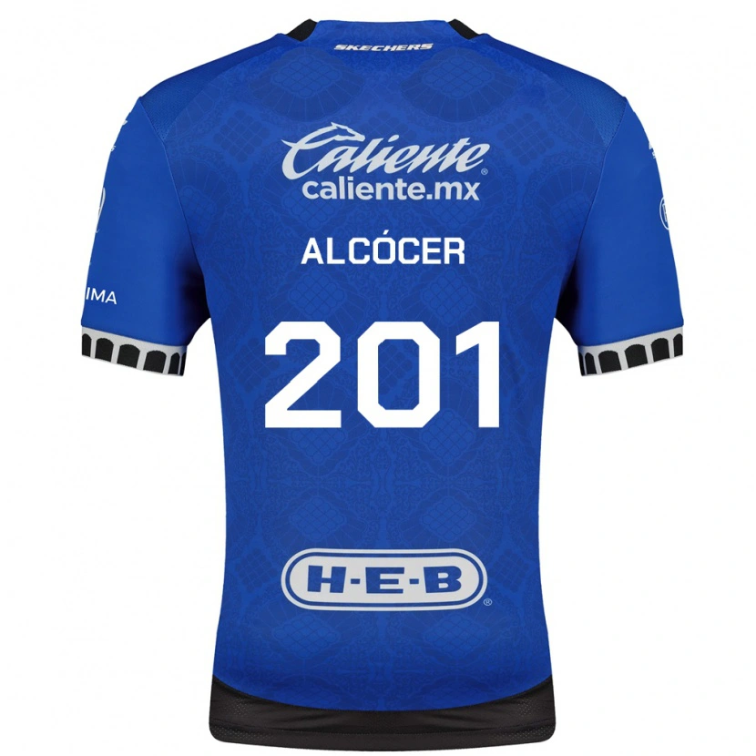 DanxenレディースJulián Alcócer#201ロイヤルブルー白黒アウェイシャツ2026/27ジャージーユニフォーム