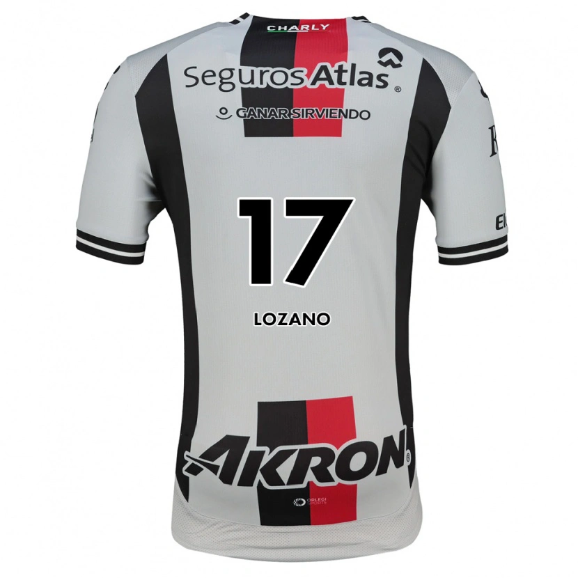 Danxenレディースリバウド・ロザーノ#17白赤黒アウェイシャツ2026/27ジャージーユニフォーム