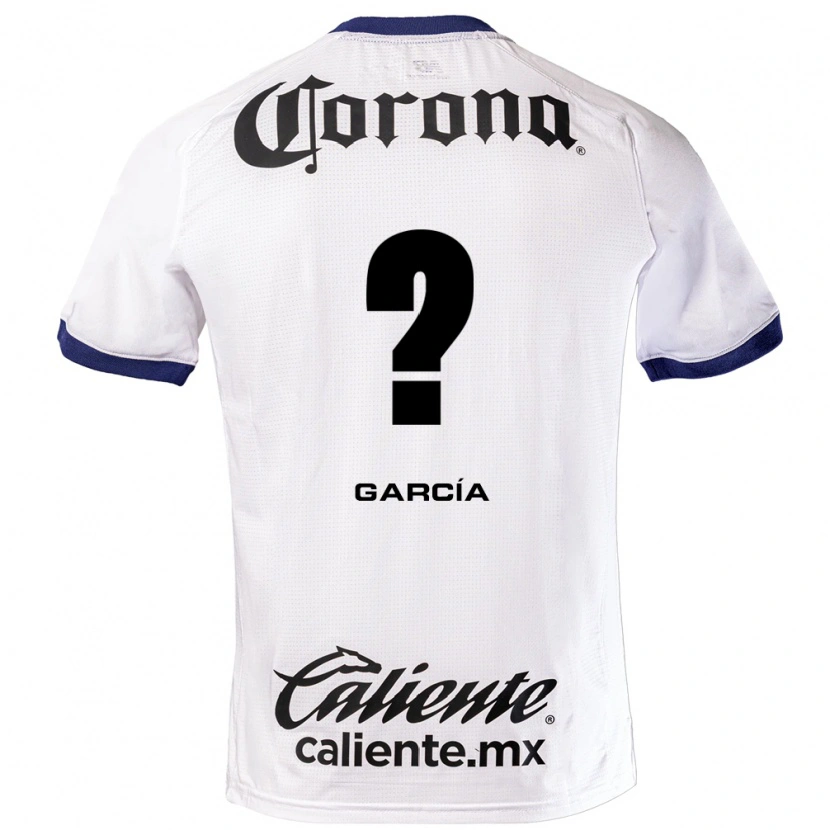 DanxenレディースCarlos García#0白青黒アウェイシャツ2026/27ジャージーユニフォーム