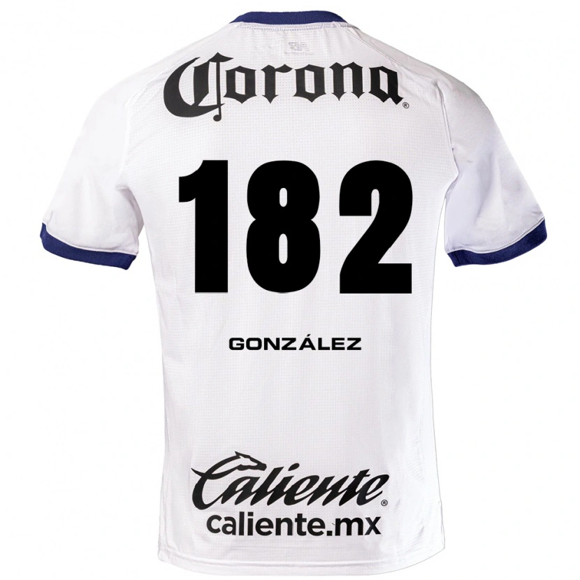 DanxenレディースEnrique González#182白青黒アウェイシャツ2026/27ジャージーユニフォーム