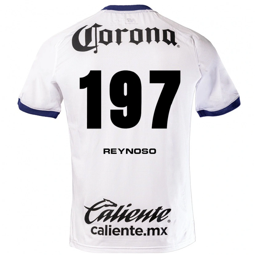 DanxenレディースDaniel Reynoso#197白青黒アウェイシャツ2026/27ジャージーユニフォーム