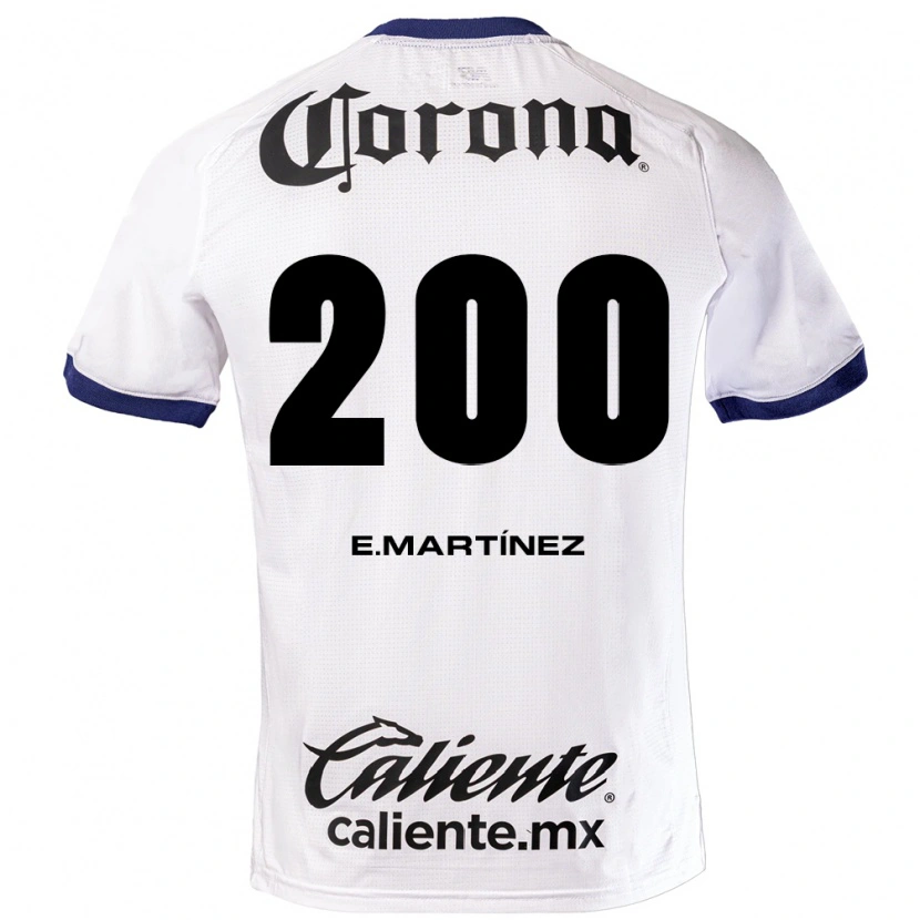 DanxenレディースEdgar Martínez#200白青黒アウェイシャツ2026/27ジャージーユニフォーム