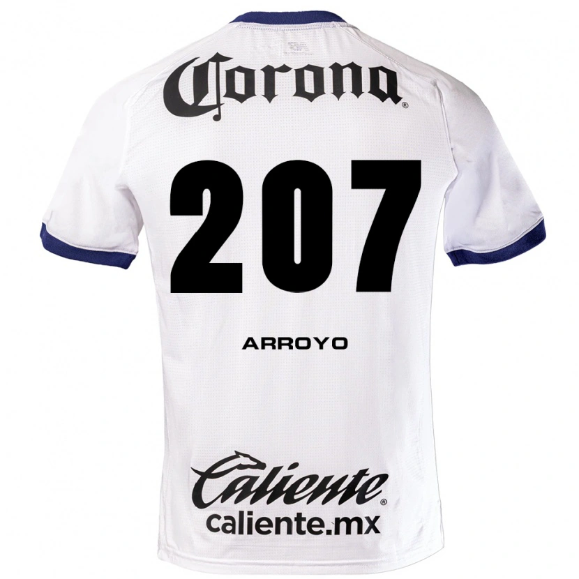 DanxenレディースJosé Arroyo#207白青黒アウェイシャツ2026/27ジャージーユニフォーム