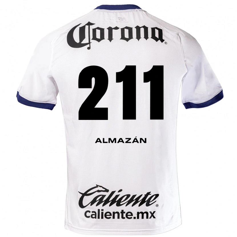 DanxenレディースFernando Almazán#211白青黒アウェイシャツ2026/27ジャージーユニフォーム