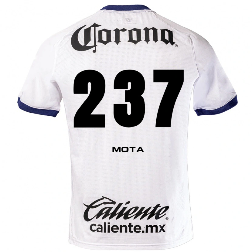 DanxenレディースDiego Mota#237白青黒アウェイシャツ2026/27ジャージーユニフォーム