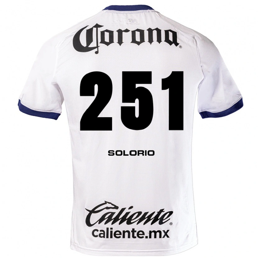 DanxenレディースMarco Solorio#251白青黒アウェイシャツ2026/27ジャージーユニフォーム