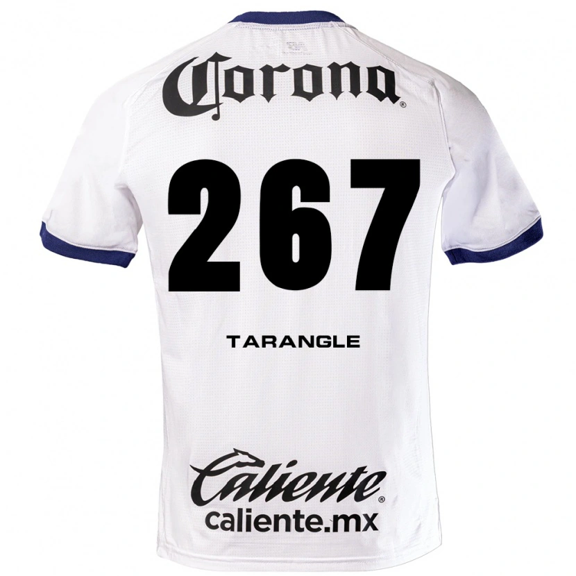 DanxenレディースSebastián Tarangle#267白青黒アウェイシャツ2026/27ジャージーユニフォーム
