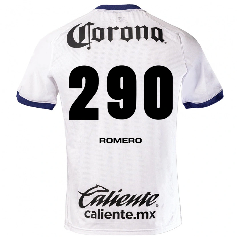 DanxenレディースMarvin Romero#290白青黒アウェイシャツ2026/27ジャージーユニフォーム
