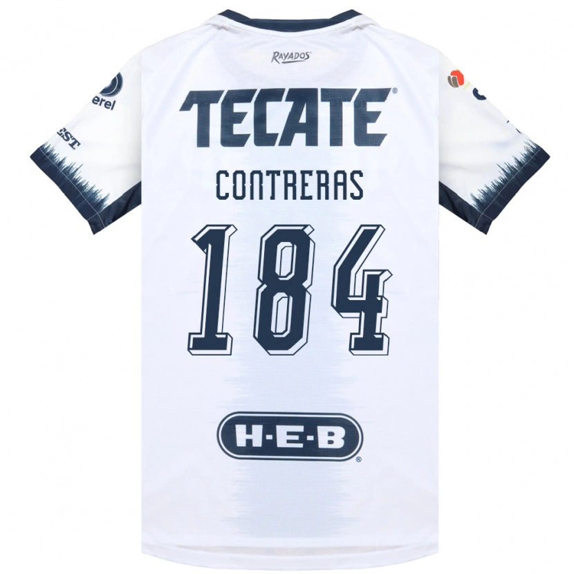 Danxenレディースオスカル・コントレラス#184白藍色赤アウェイシャツ2026/27ジャージーユニフォーム