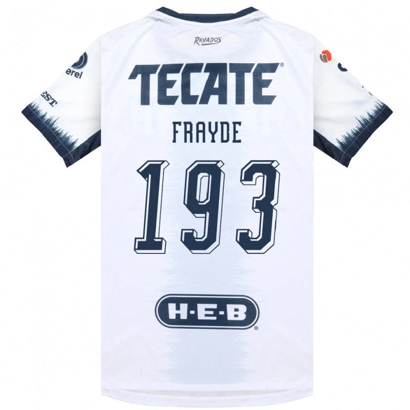 DanxenレディースCarlos Frayde#193白藍色赤アウェイシャツ2026/27ジャージーユニフォーム