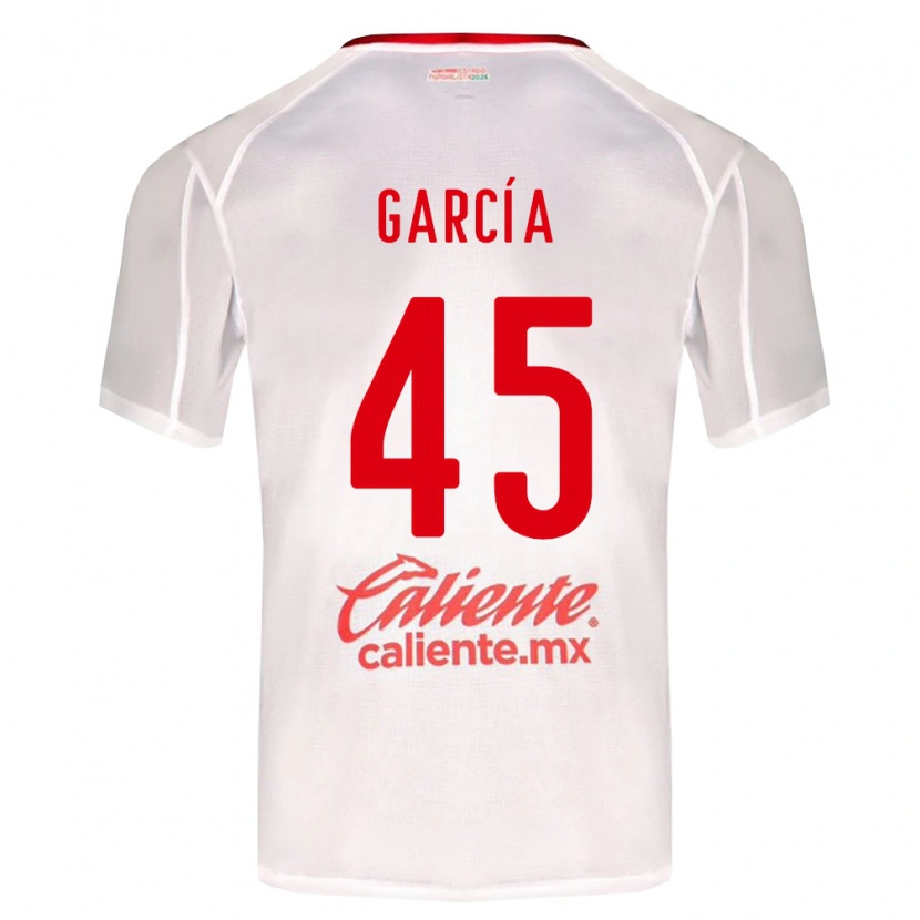 DanxenレディースEduardo García#45白緑赤アウェイシャツ2026/27ジャージーユニフォーム