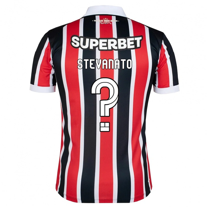 DanxenレディースStevanato#0赤白黒アウェイシャツ2026/27ジャージーユニフォーム