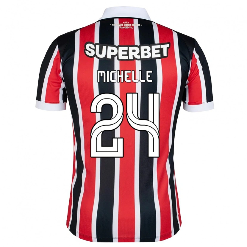 DanxenレディースMichelle#24赤白黒アウェイシャツ2026/27ジャージーユニフォーム