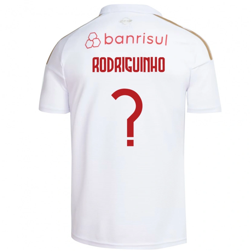 DanxenレディースRodriguinho#0白赤アウェイシャツ2026/27ジャージーユニフォーム