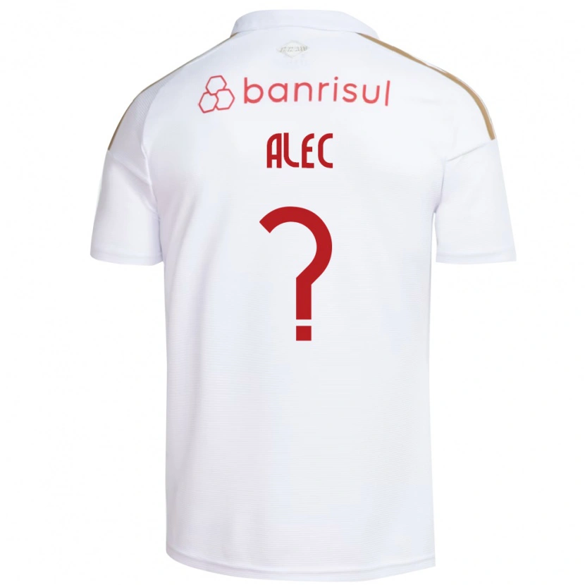 DanxenレディースAlec#0白赤アウェイシャツ2026/27ジャージーユニフォーム