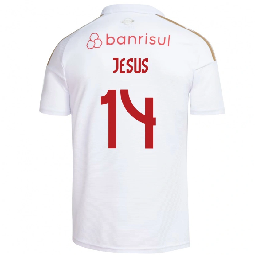 DanxenレディースVictor Jesus#14白赤アウェイシャツ2026/27ジャージーユニフォーム
