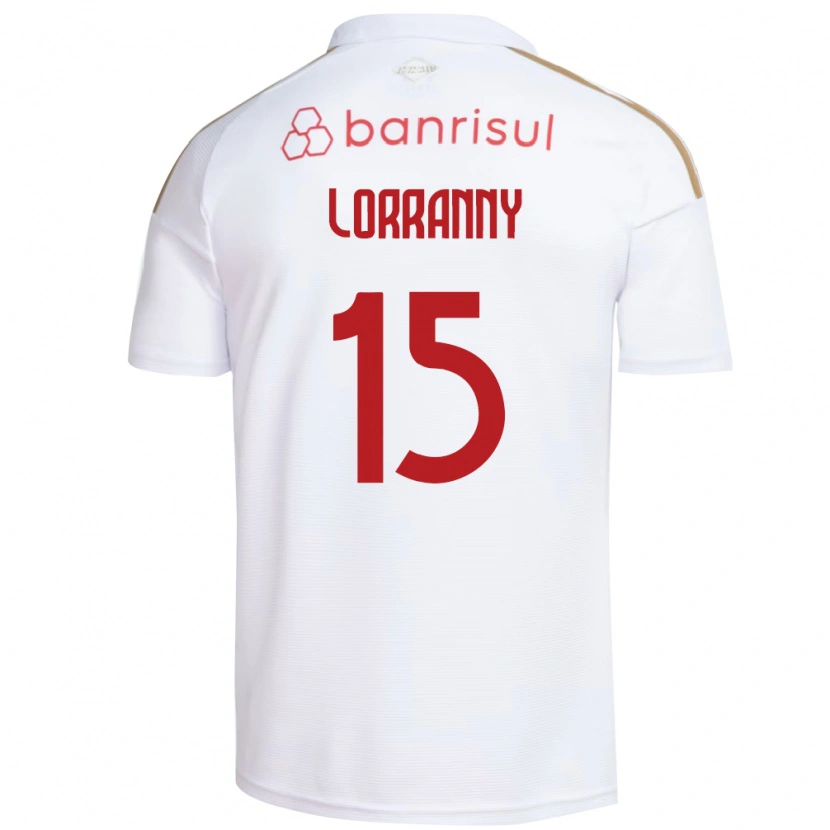DanxenレディースLorranny#15白赤アウェイシャツ2026/27ジャージーユニフォーム