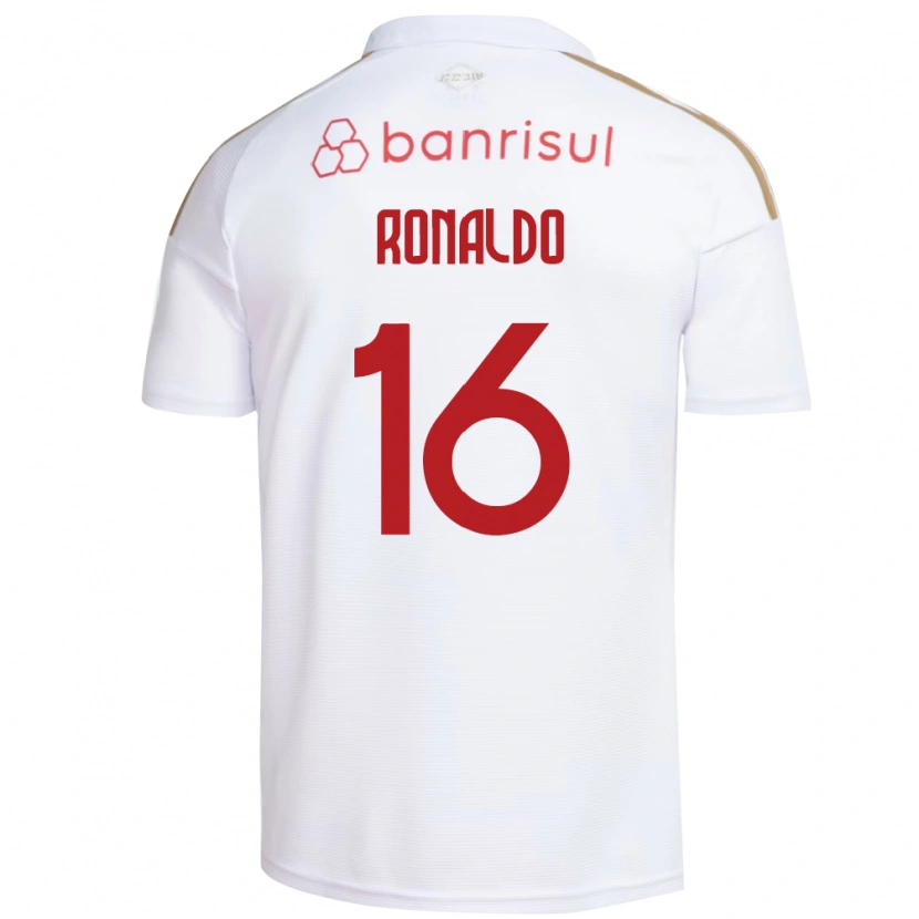 DanxenレディースRonaldo#16白赤アウェイシャツ2026/27ジャージーユニフォーム