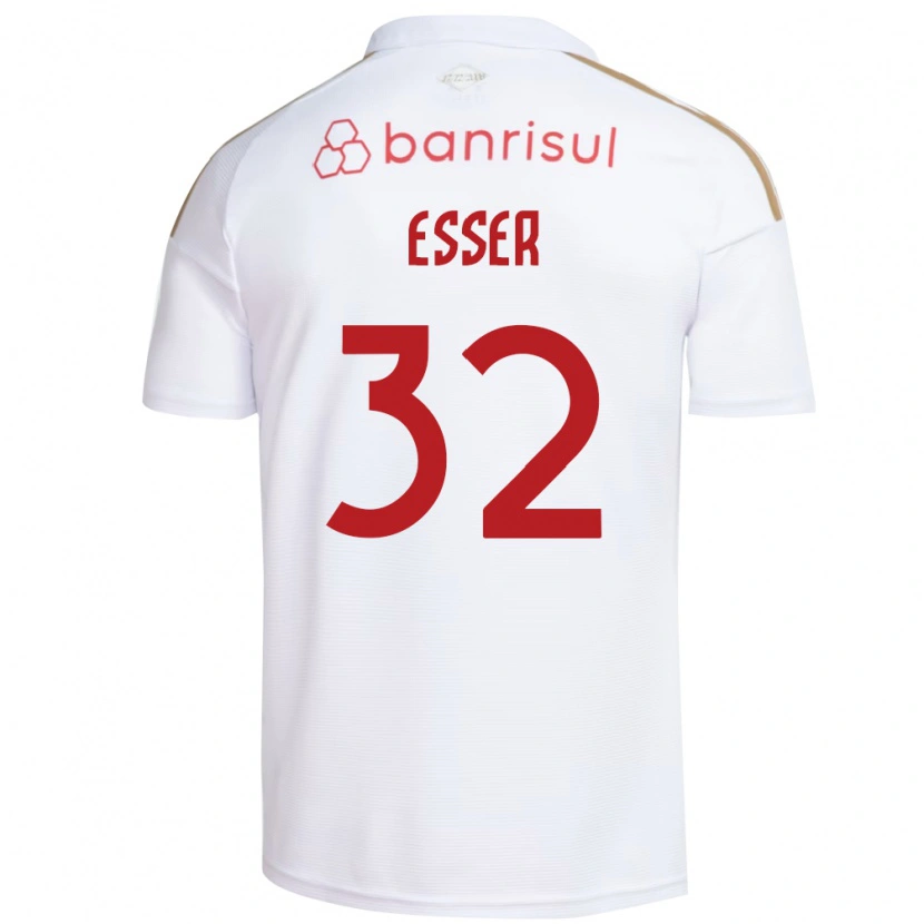 Danxenレディースディエゴ・エッセー#32白赤アウェイシャツ2026/27ジャージーユニフォーム