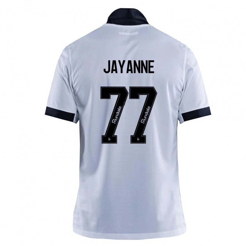 DanxenレディースJayanne#77黒白アウェイシャツ2026/27ジャージーユニフォーム