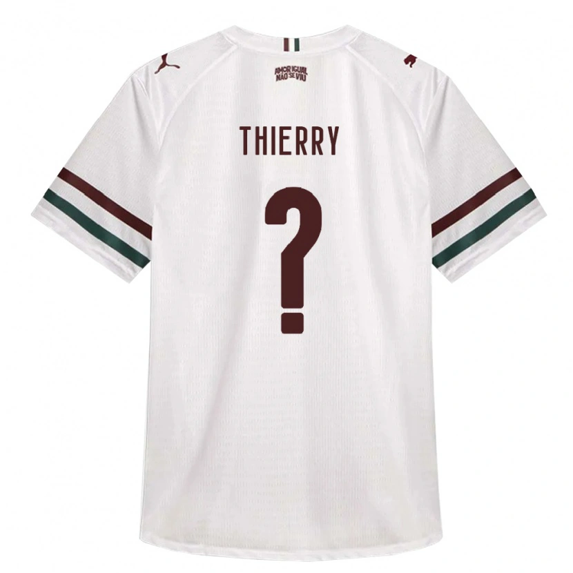DanxenレディースThierry#0白緑バーガンディアウェイシャツ2026/27ジャージーユニフォーム