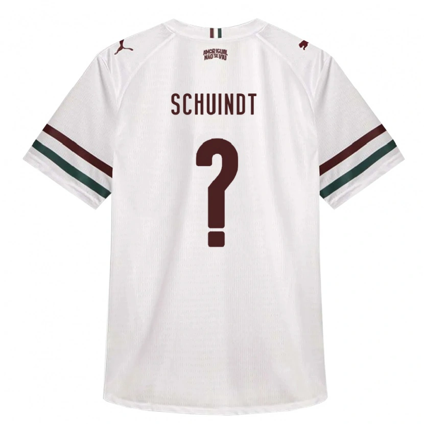 DanxenレディースDavi Schuindt#0白緑バーガンディアウェイシャツ2026/27ジャージーユニフォーム