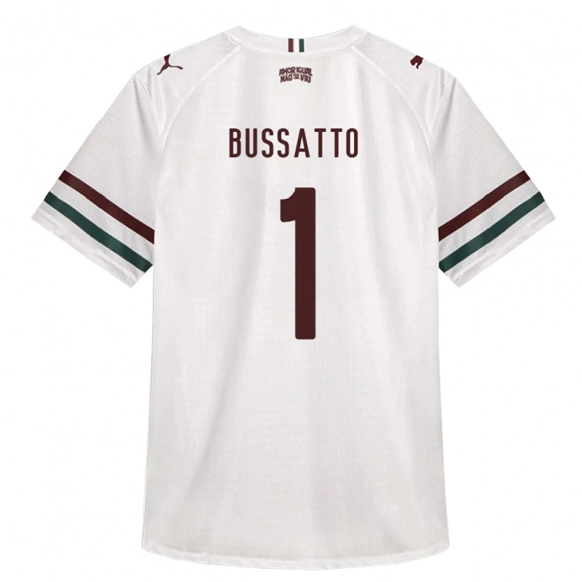 DanxenレディースLetícia Bussatto#1白緑バーガンディアウェイシャツ2026/27ジャージーユニフォーム