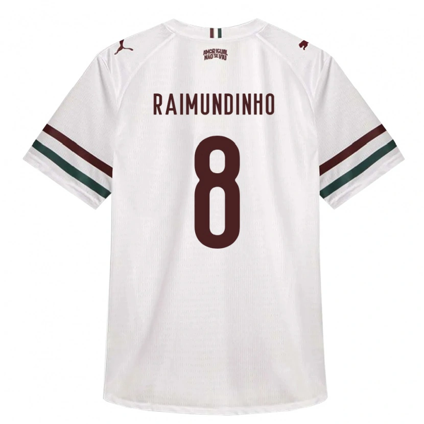 DanxenレディースRaimundinho#8白緑バーガンディアウェイシャツ2026/27ジャージーユニフォーム