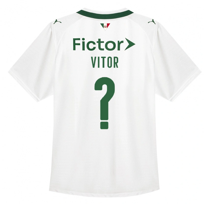 DanxenレディースErick Vitor#0緑白アウェイシャツ2026/27ジャージーユニフォーム