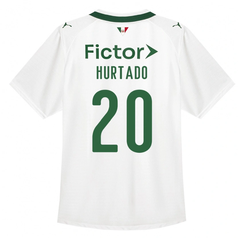 DanxenレディースFlavio Hurtado#20緑白アウェイシャツ2026/27ジャージーユニフォーム