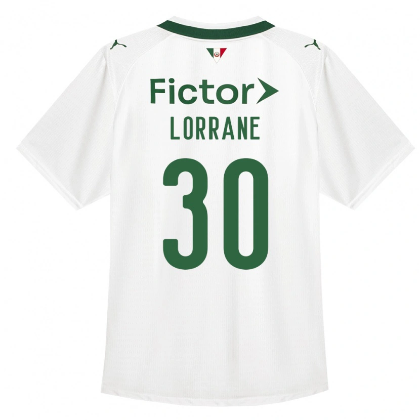 DanxenレディースLorrane#30緑白アウェイシャツ2026/27ジャージーユニフォーム
